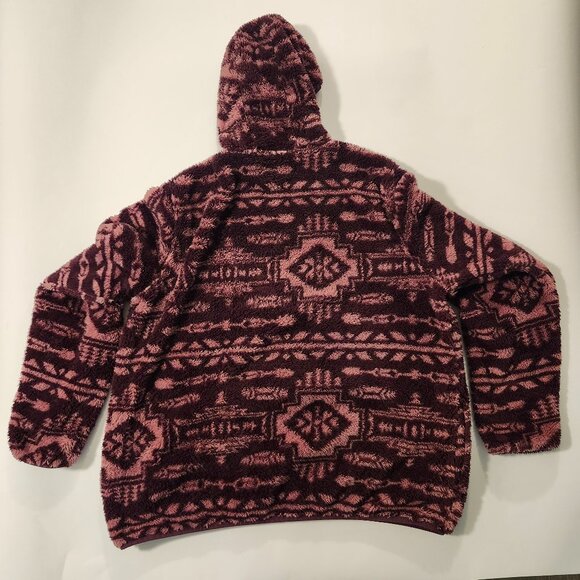 Ariat Real Berber Mulberry Aztec Pullover Hoodie — Women’s XXL - Picture 8 of 8